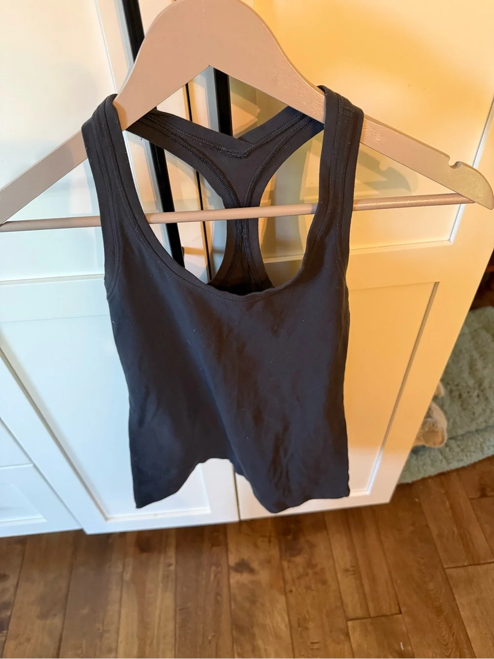 lululemon athletica charcoal Racerback Performance Tank